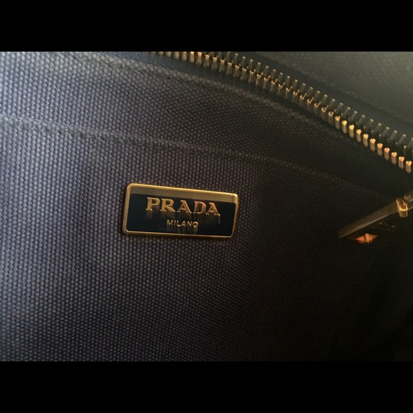 Prada Small Canapa Handbag/Crossbody - Picture 11 of 14